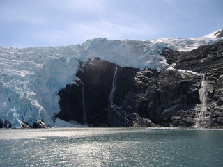 Melting Glacier Bay, Alaska