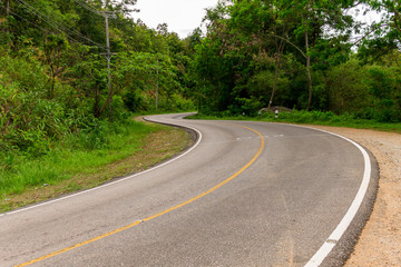 Serpentine road
