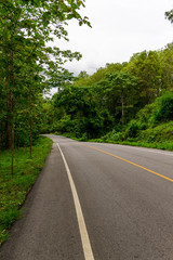Serpentine road