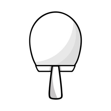 figure racket to table tennis play game