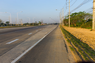 Fototapeta premium Traveling on highway