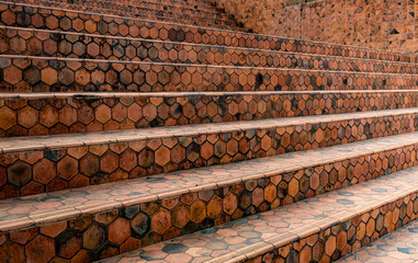 Tile concrete Staircase