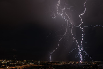 Lightning Over Tucson