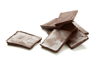 Sweet food Dark chocolate bar