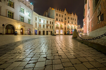 Noc na Rynku w Krakowie © Stanisaw