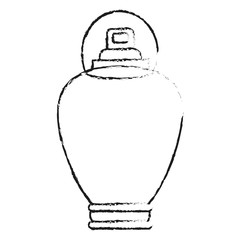 black blurred silhouette cartoon bottle fragrance cosmetic vector illustration