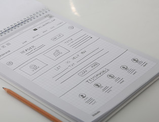 Website sketch 