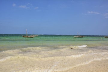 Fototapeta na wymiar Kenia Beach