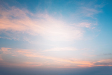 Sky heaven Background or backdrop blurred nature Abstract style Pastel tones