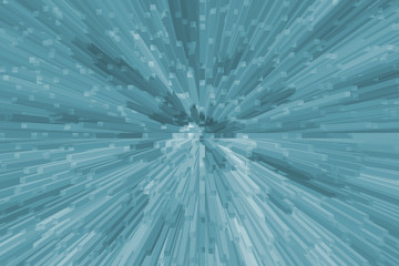Blue 3D Blocks Background