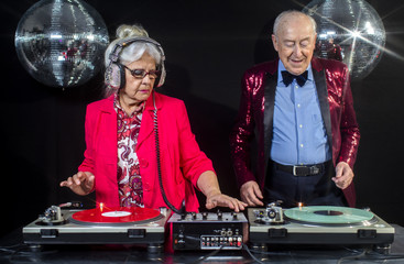 dj grandma and grandpa