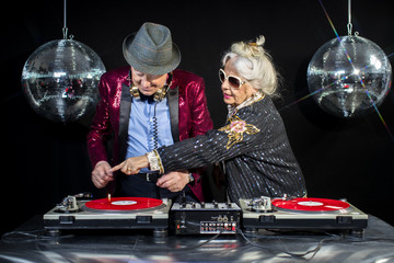 dj grandma and grandpa