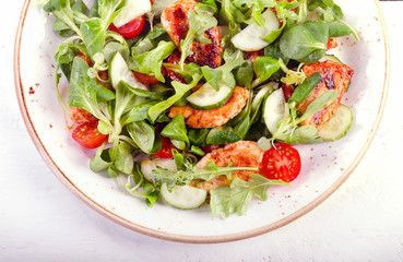 Healthy fresh salad