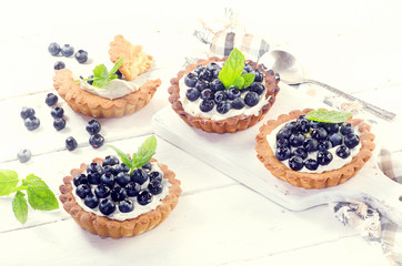 Sweet Blueberry tarts