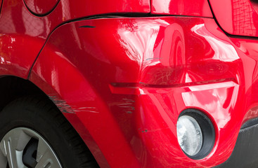 Car damaged