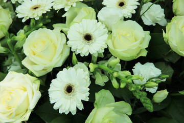 White wedding flowers