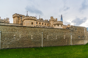 Fototapeta premium Tower of London - historic castle in central London, England.