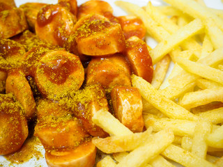 Vegan Currywurst