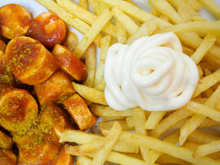 Vegan Currywurst