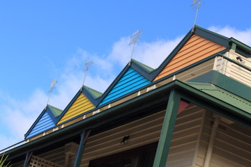 colourful houses