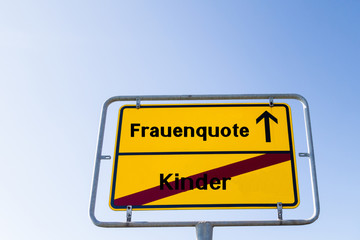 Frauenquote statt Kinder