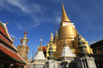 Naklejka premium Wat Phra Kaew Temple ,Bangkok, Thailand