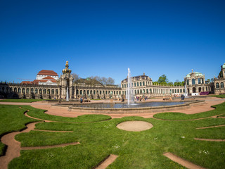 Obraz premium Zwinger in Dresden Sachsen