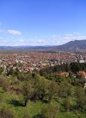 Obraz premium Generic architecture of Ohrid town in FYR Macedonia