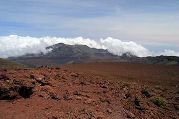 Haleakala crater, Maui Island, Hawaii, USA