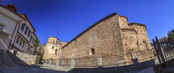 Byzantium church of St. Sofia in Ohrid