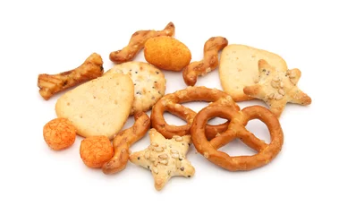 Cercles muraux Entrée Crackers / Biscuits salés pour l'apéritif