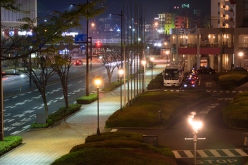 Fototapeta premium 都市夜景