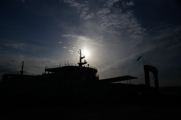 Ferry Silhouette