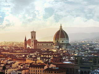 Fototapeta na wymiar Florence - Santa Maria del Fiore
