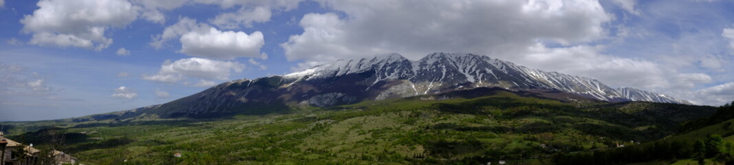 mountains in abruzzi