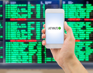 search for last minute deals at airport
