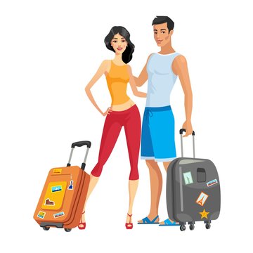 Couple to go on vacation