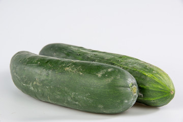 vegetable Cucumber isolated on white background