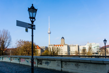 BERLIN, GERMANY- December 24, 2016: Tv tower or Fersehturm on December 24, 2016. BERLIN, Germany.