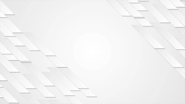 Grey tech geometric abstract motion design. Seamless loop. Video animation Ultra HD 4K 3840x2160