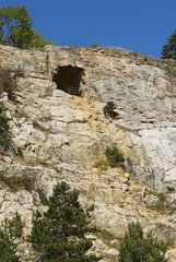 Area around Koneprusy caves, Czech Karst or Bohemian Karst, Czech Republic