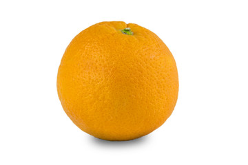 Orange isolated on the white background