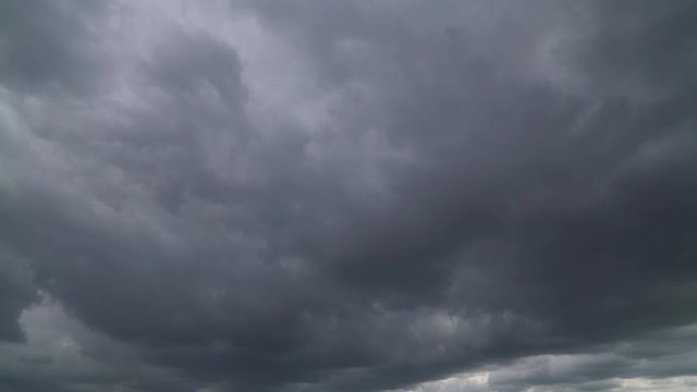 曇り空のタイムラプス