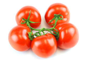 tomato isolated on white background