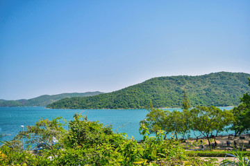 Moutain and lake