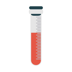 blood sample in test tube healthcare icon image vector illustration design 