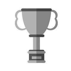 trophy cup icon image vector illustration design 