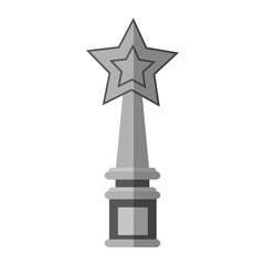 star trophy icon image vector illustration design 