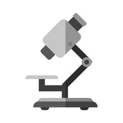 microscope science icon image vector illustration design 