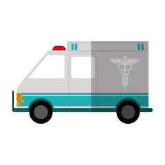 ambulance healthcare icon image vector illustration design 